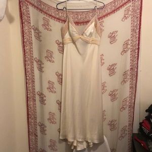 Gorgeous Carmen Marc valvo ivory dress